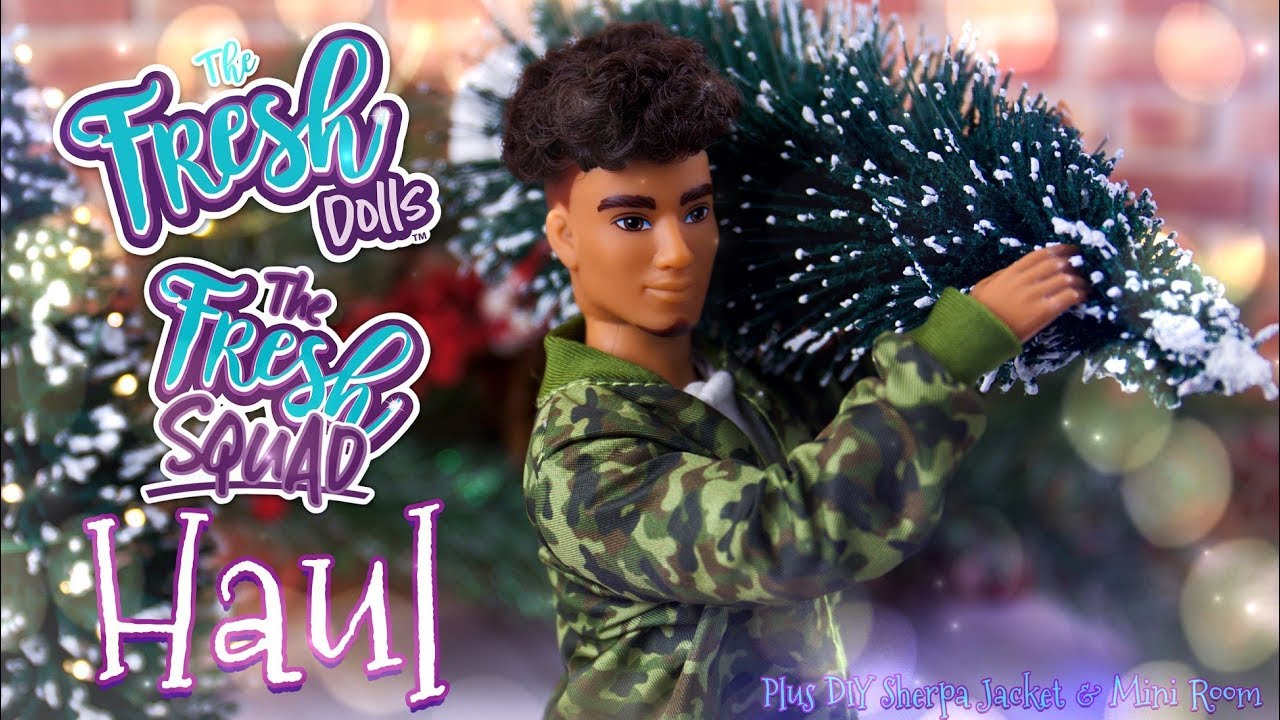 Wave 2 Fresh Dolls PLUS DIY Mini Doll Rooms & Easy Sherpa Jacket
