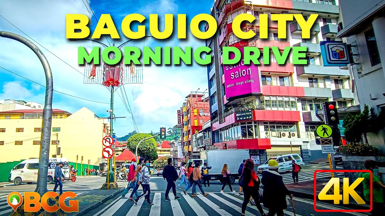 Let's Drive around Baguio City's Central Business District
