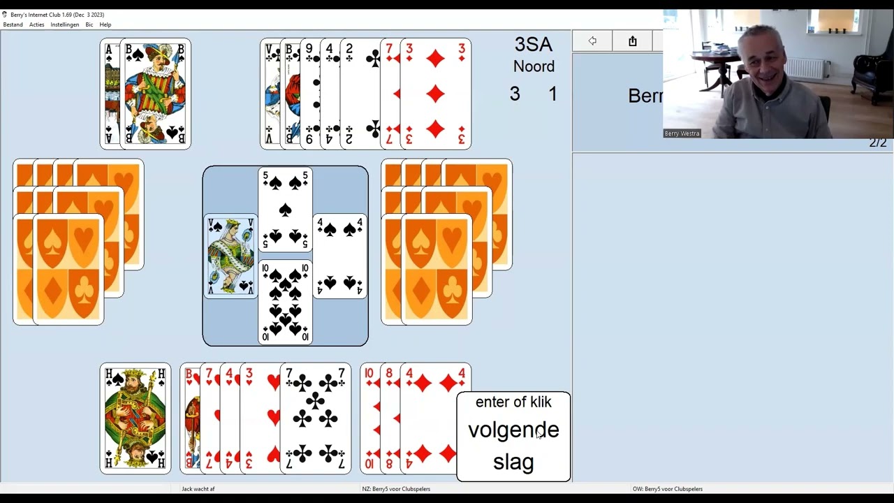 Speel Bridge met Berry, aflevering 54
