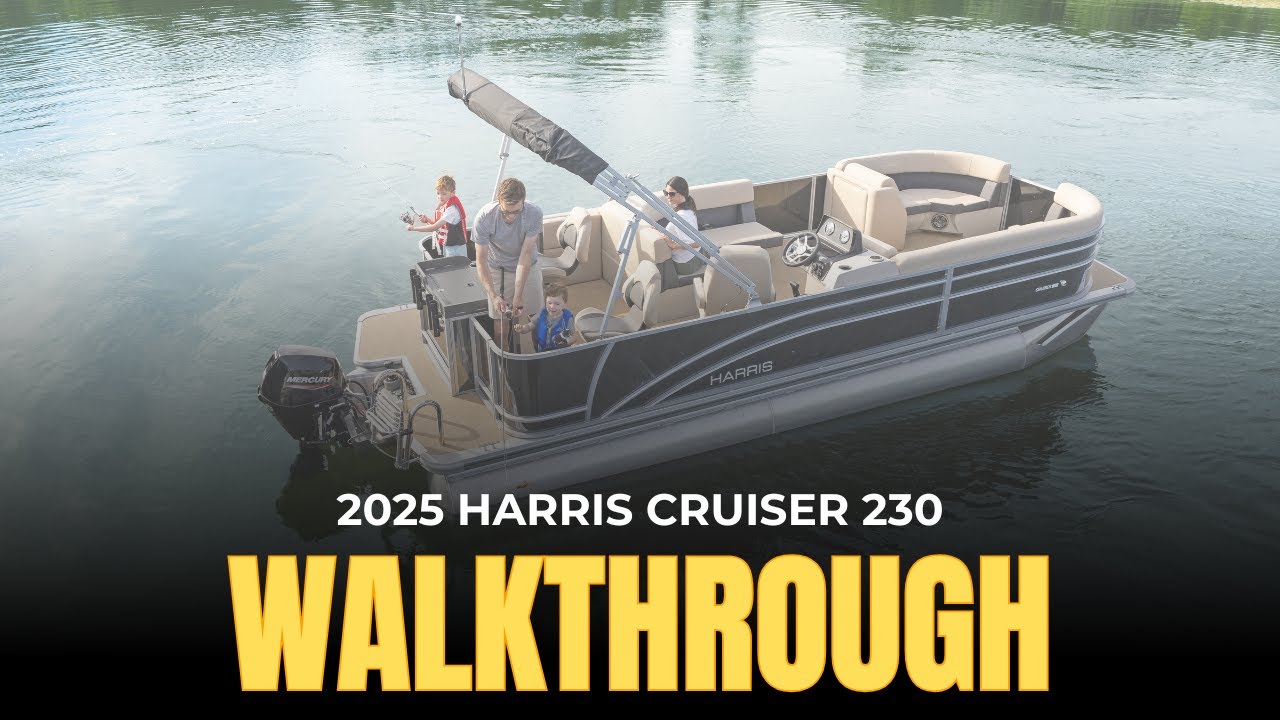 2025 Harris Cruiser 230 Walkthrough | Your Entry Into Luxury