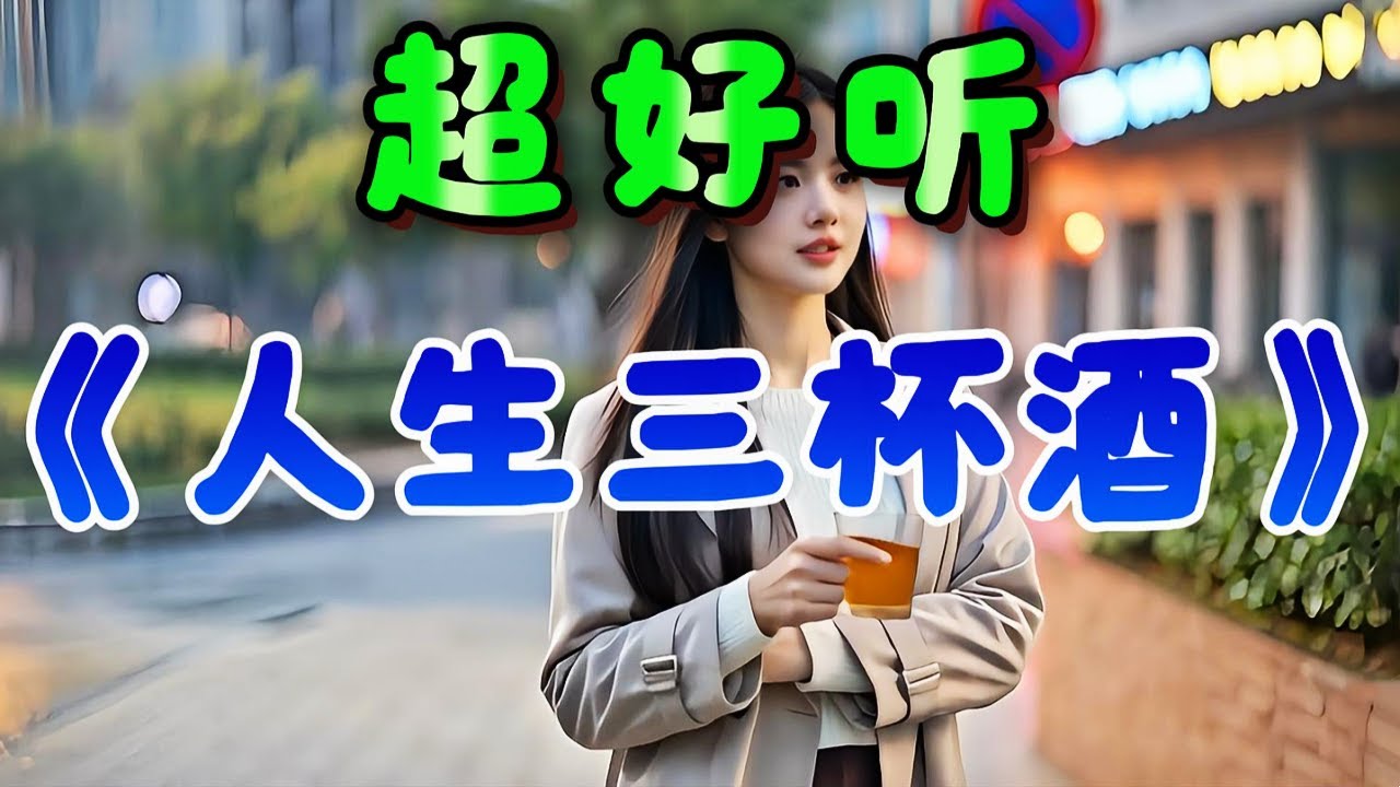 🎵新歌《人生三杯酒》超好听！