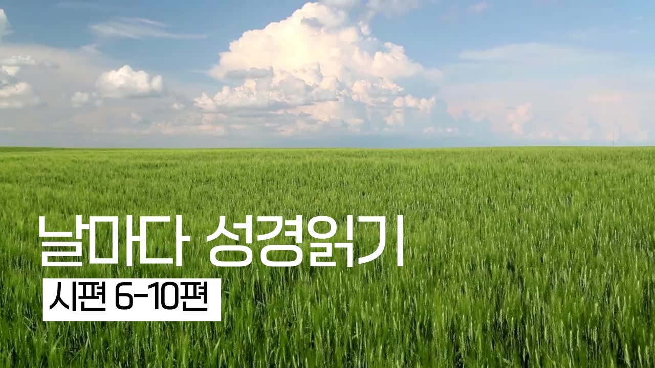 시편 6-10편