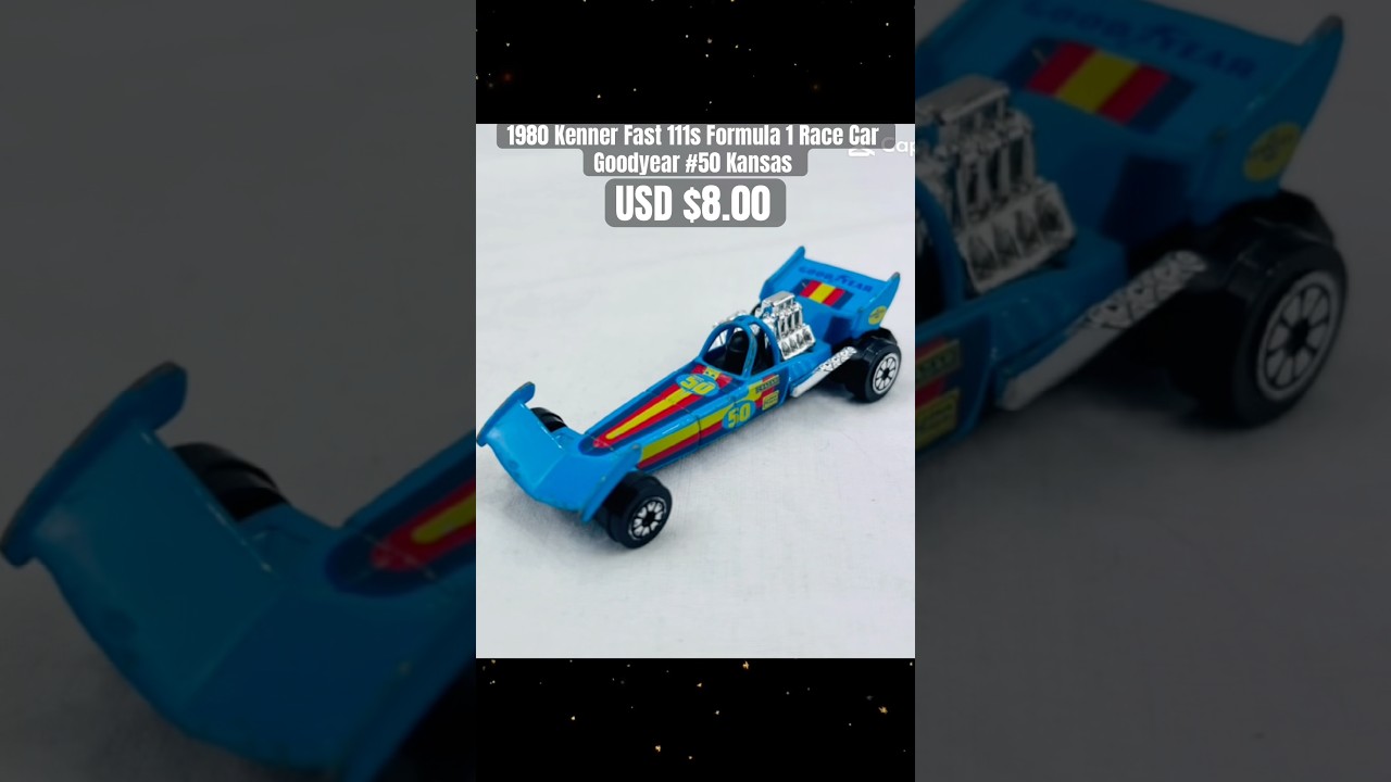 1980 Kenner Fast 111s Formula 1 Race Car 