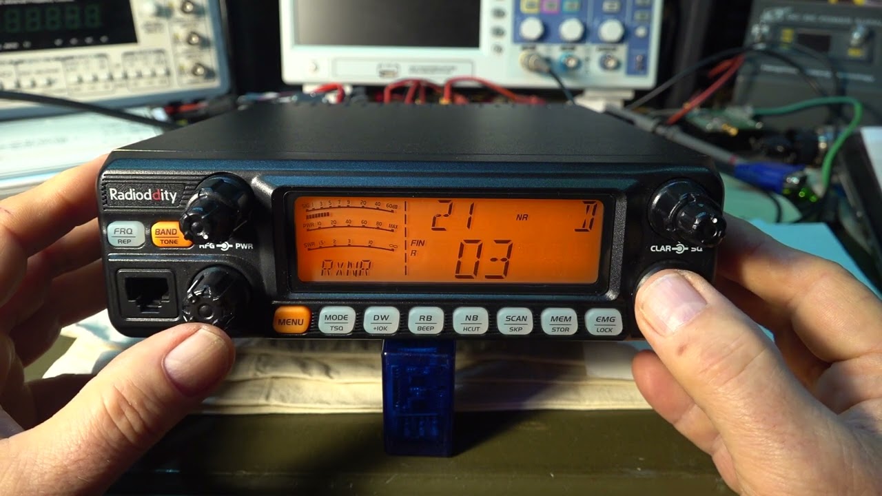 Radioddity QT-60 10-метровая многорежимная мобильная радиостанция