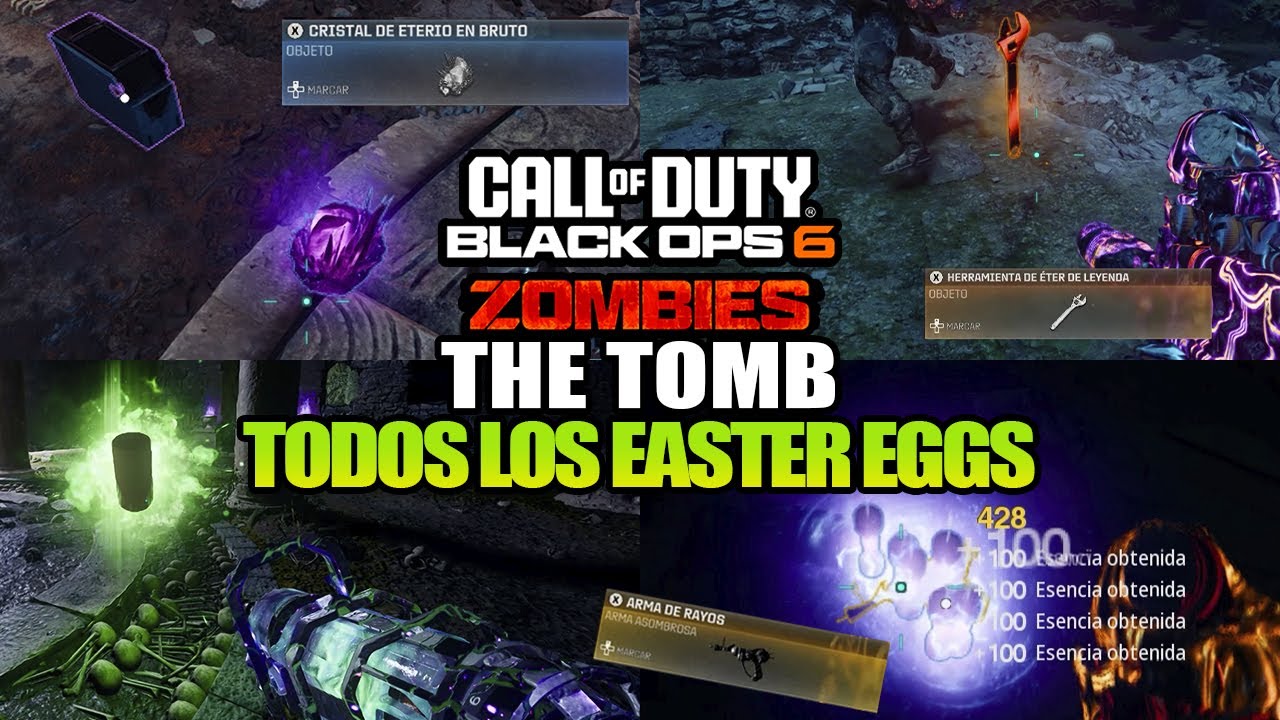 COD BO6 - Todos los Easter Eggs 