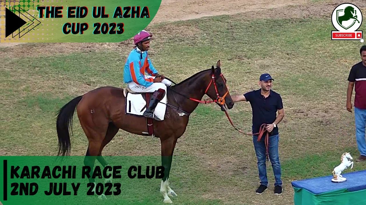 KRC | THE EID UL AZHA CUP 2023 | 4th Race of 2nd July 2023 | Winner Sand Man | Rider M. Manzoor