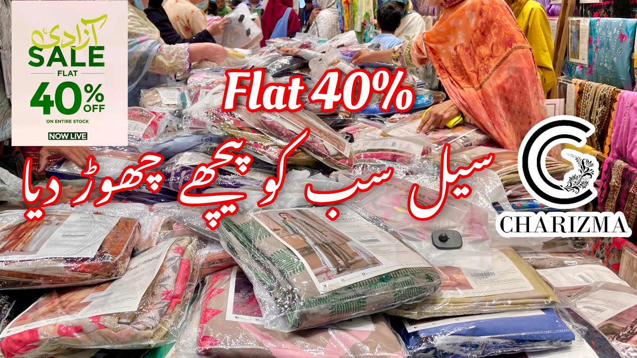 Charizma Flat 50%Azadi Sale 2025📣❤️ || Charizma Sale 2025