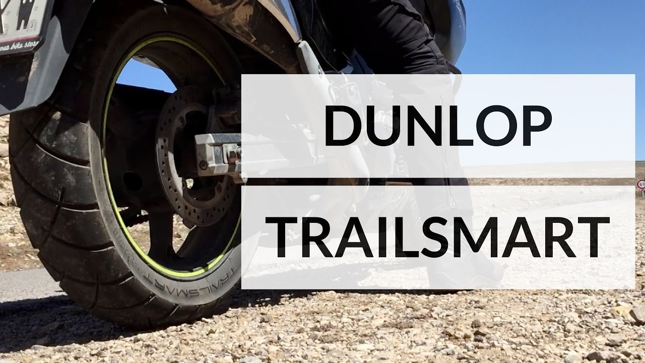 Лучшие шины для мотоциклов и путешествий [Dunlop Trailsmart]