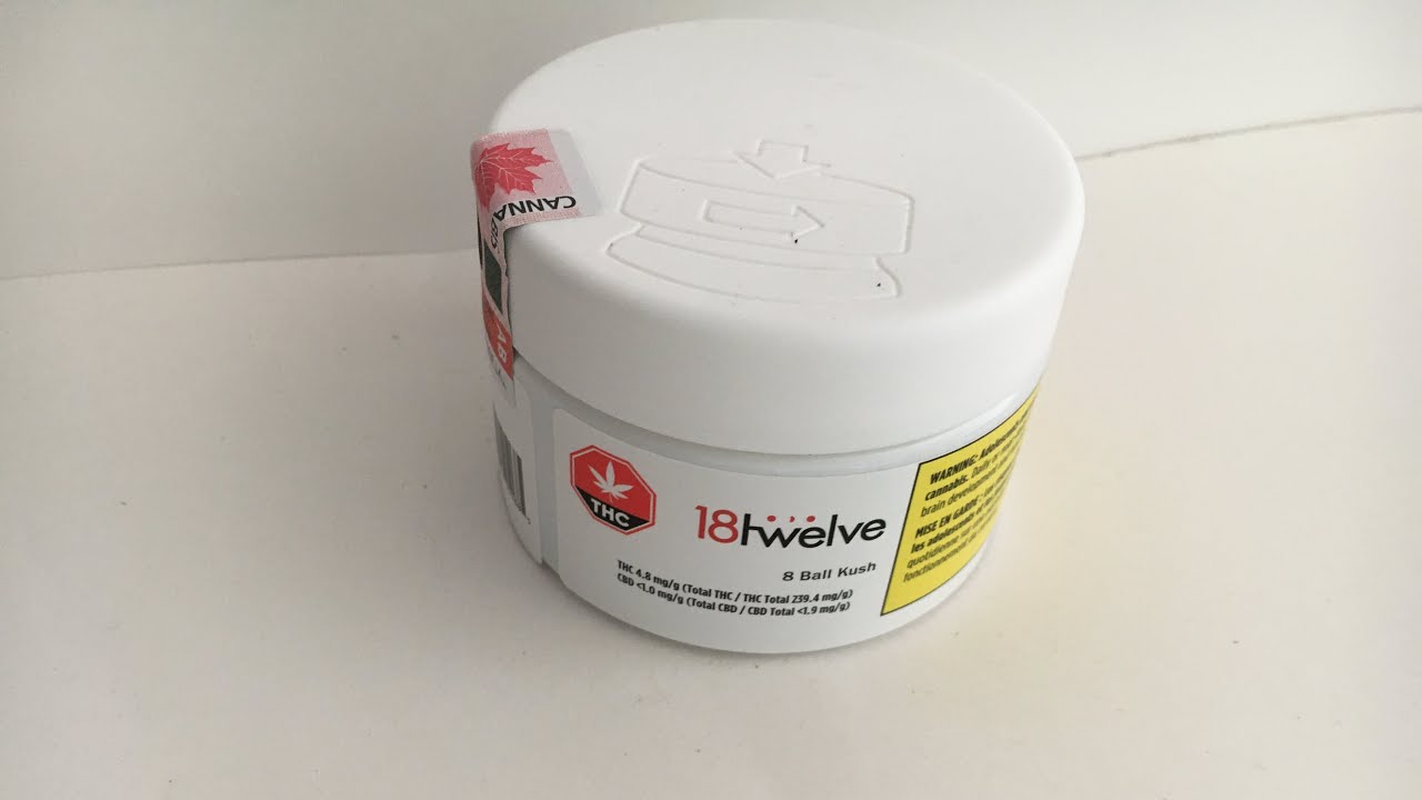 Weed Unboxing - 8 Ball Kush  by 18Twelve