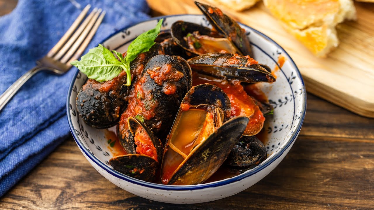 Easy Mussels Marinara
