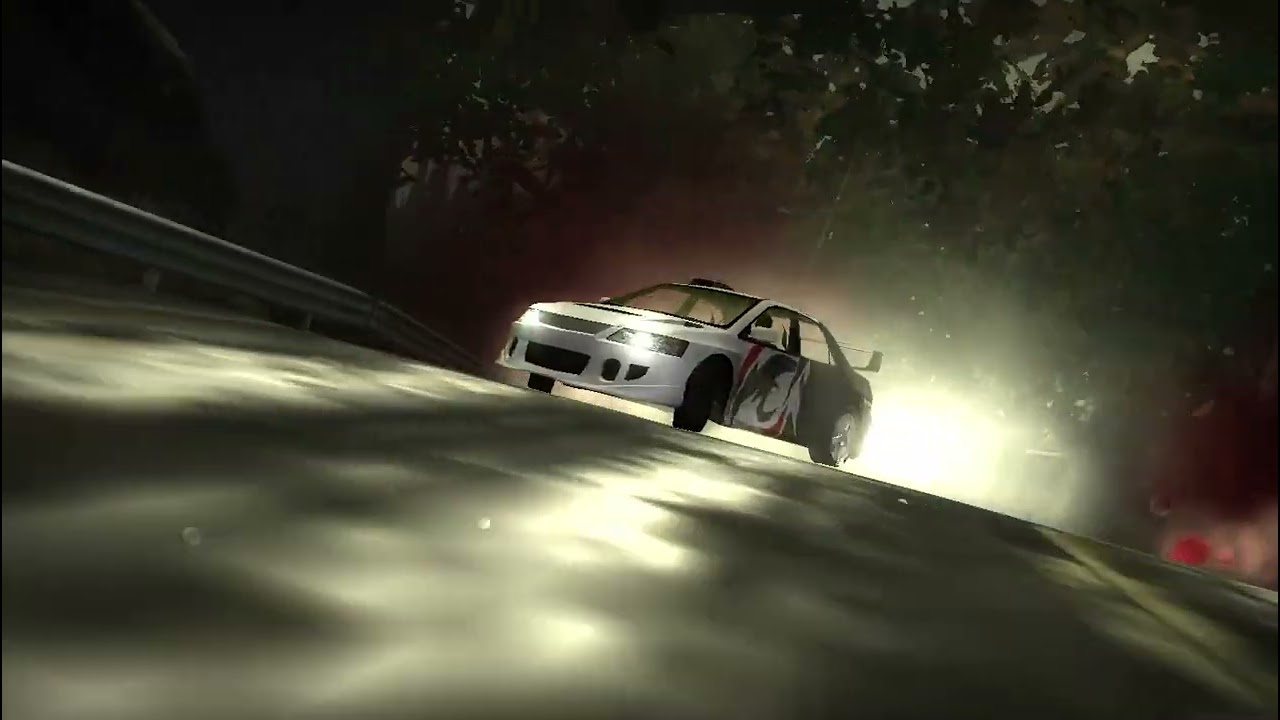 NFS Most Wanted. Blacklist 1 Razor, race with Lancer Evolution VIII vs BMW M3