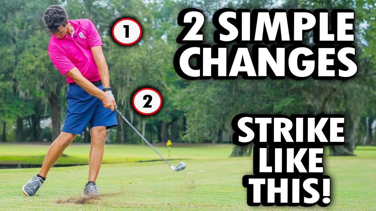 Left Arm Straight and Weight Forward - 2 Must Have Keys to Shoot 70s or Better