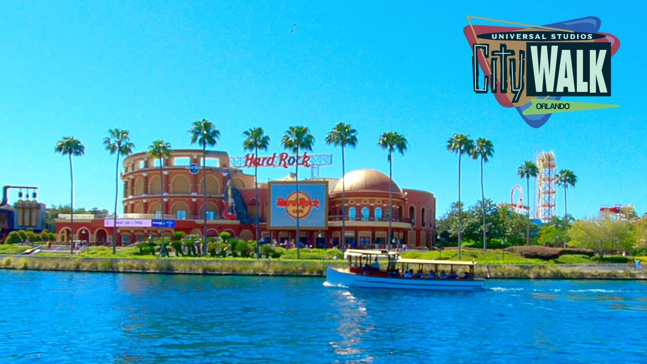 Universal CityWalk Orlando Florida - 2022 Universal Studios Walking Tour