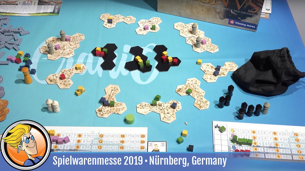Carolus Magnus &mdash; game overview at Spielwarenmesse 2019