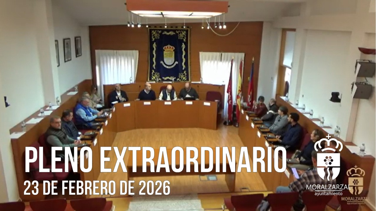 Pleno extraordinario 22/01/2026