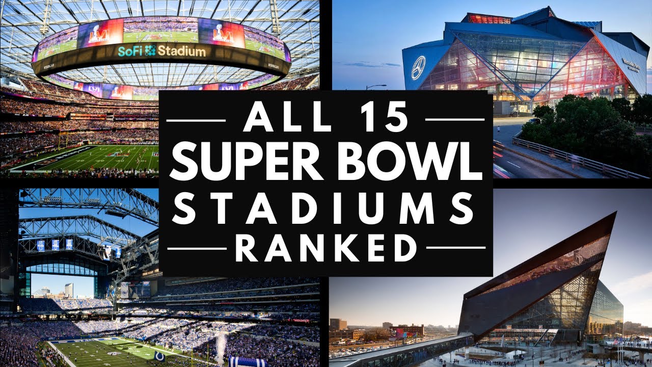 🏈 The Ultimate Showdown: Все стадионы Суперкубка в рейтинге! 🏆15 эпических арен