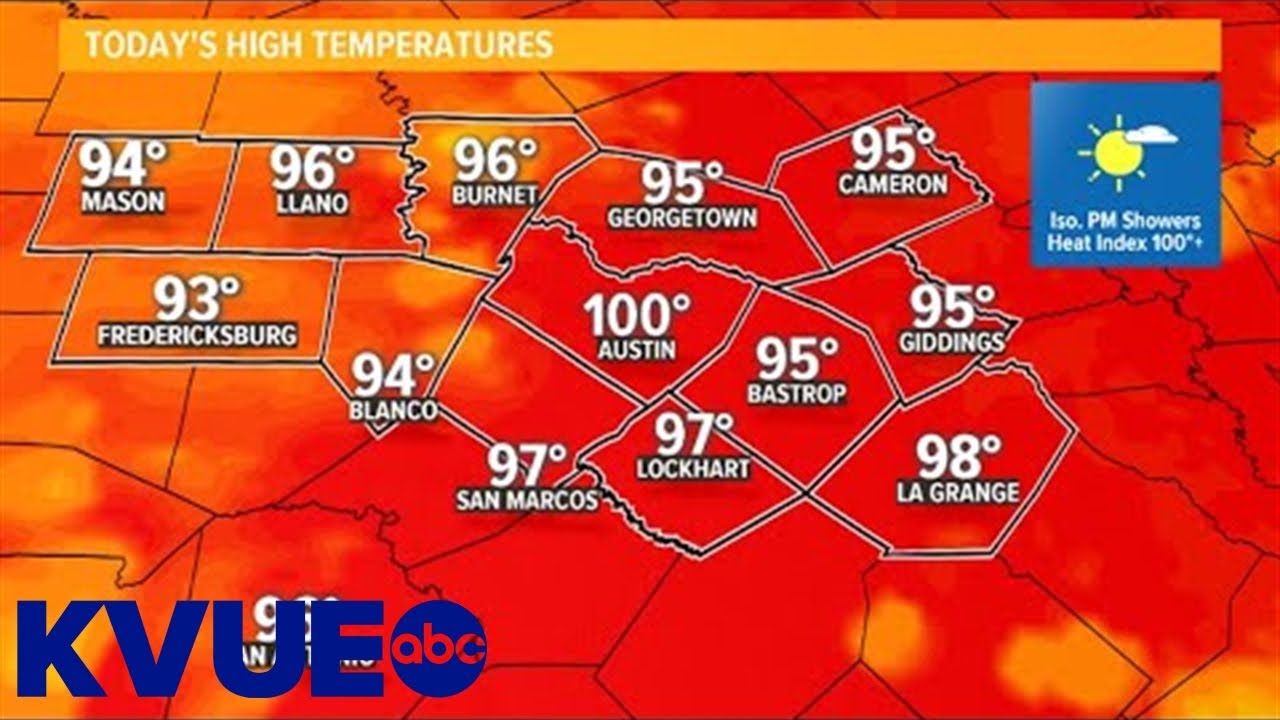 LIVE: Austin could reach first 100-degree day | KVUE