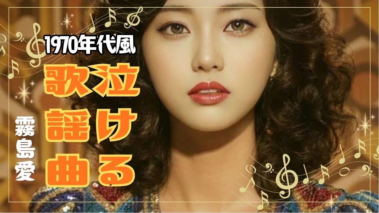 【冬の泣ける歌謡曲集/霧島愛】1970年風のノスタルジックでエモい曲