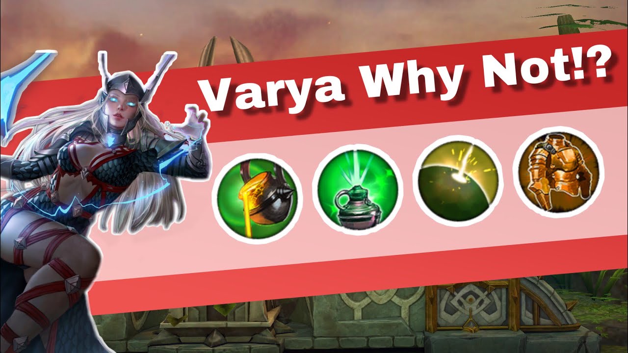Vainglory Varya Captain Build - This Should Not Work - Why Not?! Ep