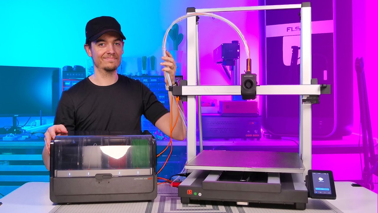 Anycubic Kobra 3 Max Combo L'imprimante grand format multi matériaux avec ACE Pro