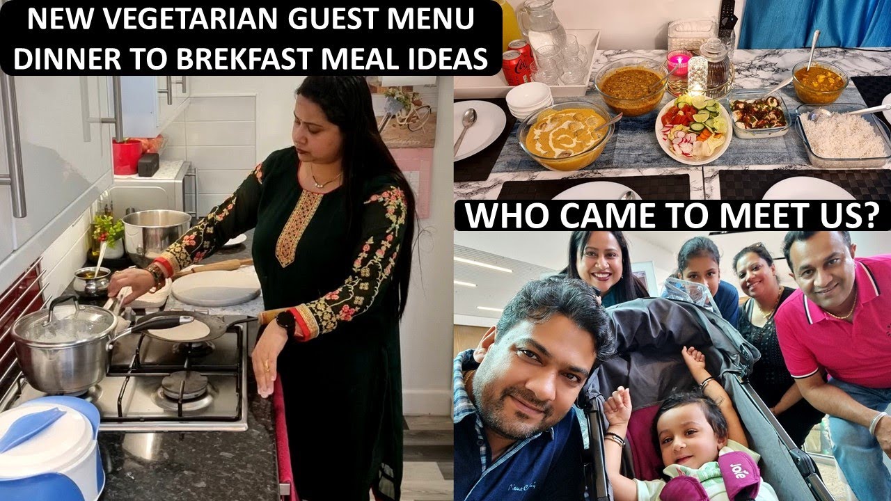 Sister Came From Canada | Full Vegetarian Guest Menu in 45 Mins | Starter to Mains To Sweet Recipes