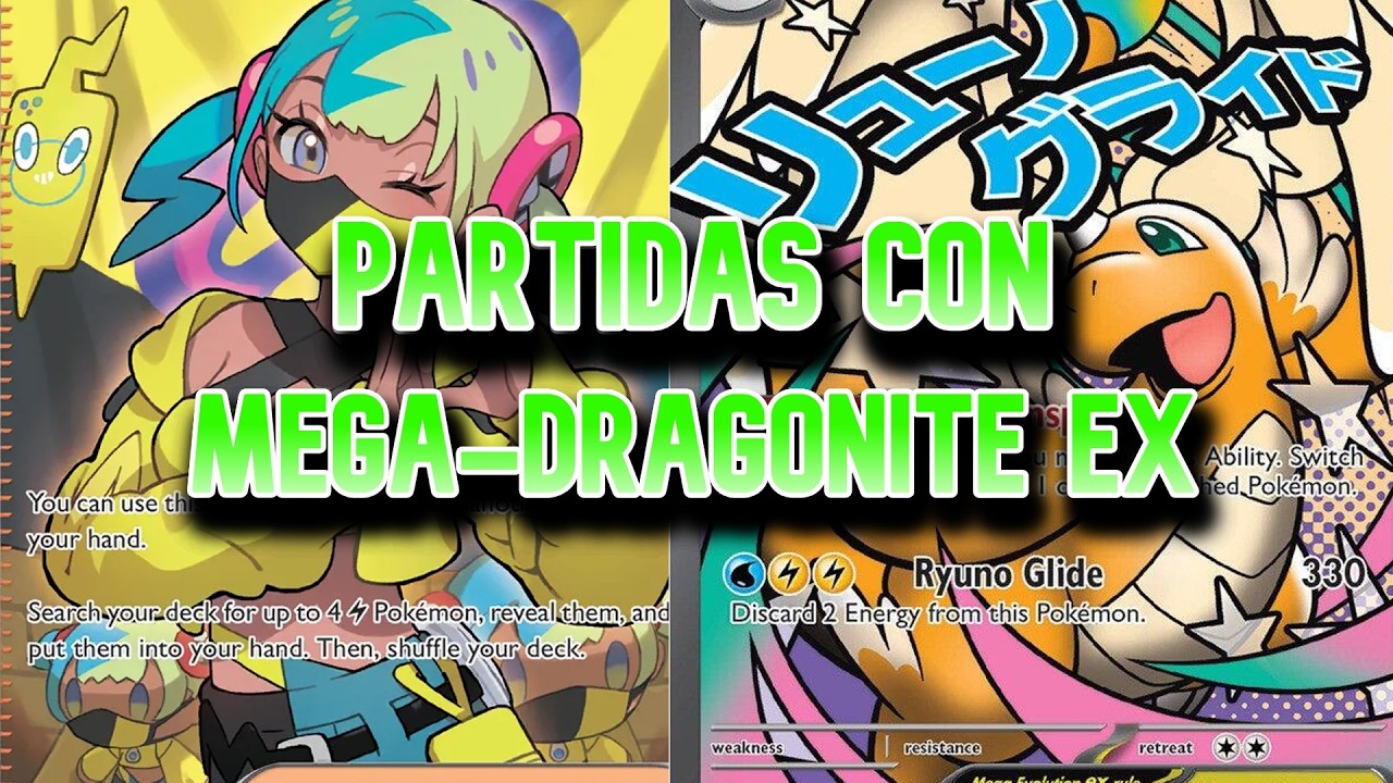 🐉⚡Jugando Con Mega-Dragonite ex: El Deck Que Golpea Muy Duro. ⚡🐉
