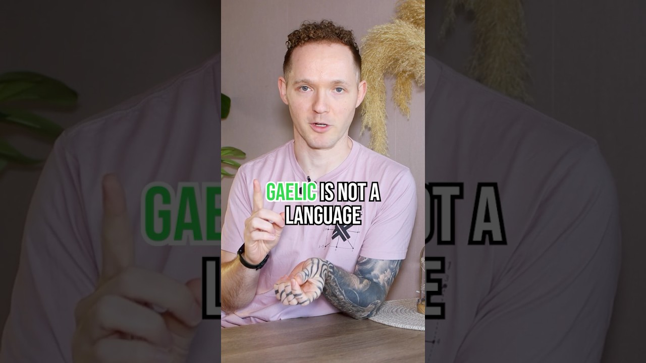 Gaelic is not a language - it's three languages  #gaelic #languages #scotland #g&agrave;idhlig