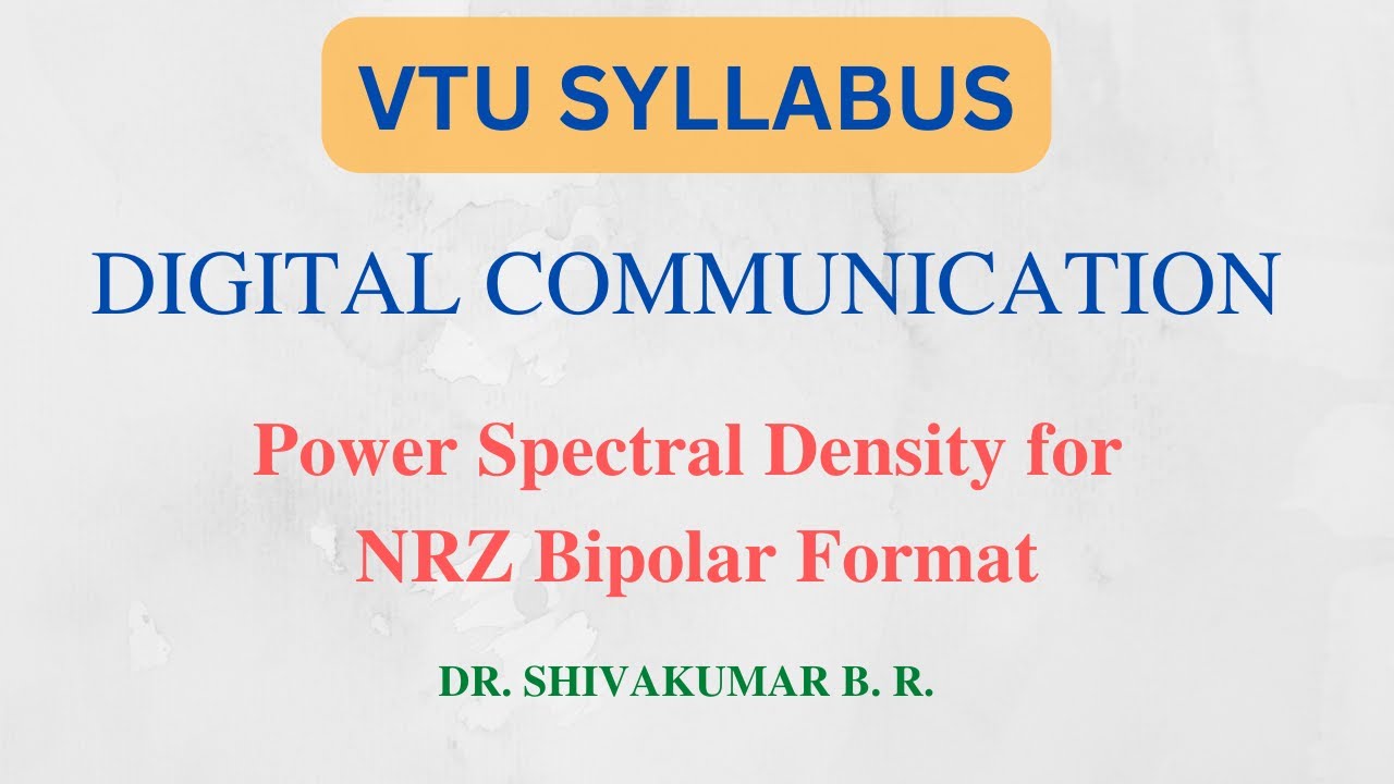 21. PSD of NRZ Bipolar Format