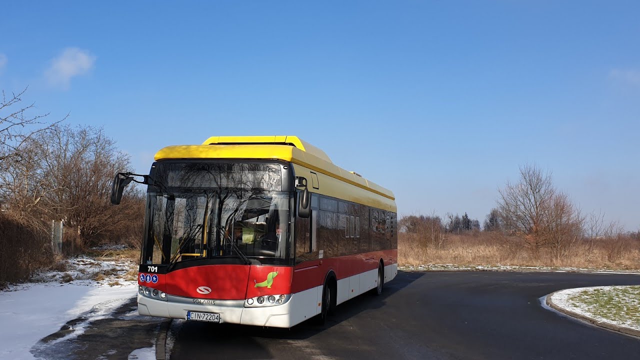 MPK Inowrocław - linia 10 | Solaris Urbino 12 III Electric #701