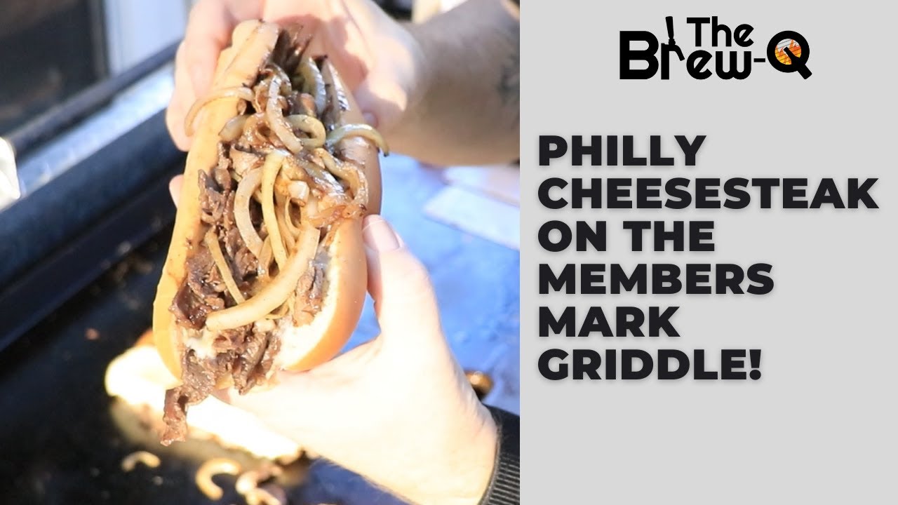 Philly Cheesesteaks on the Members Mark Griddle!