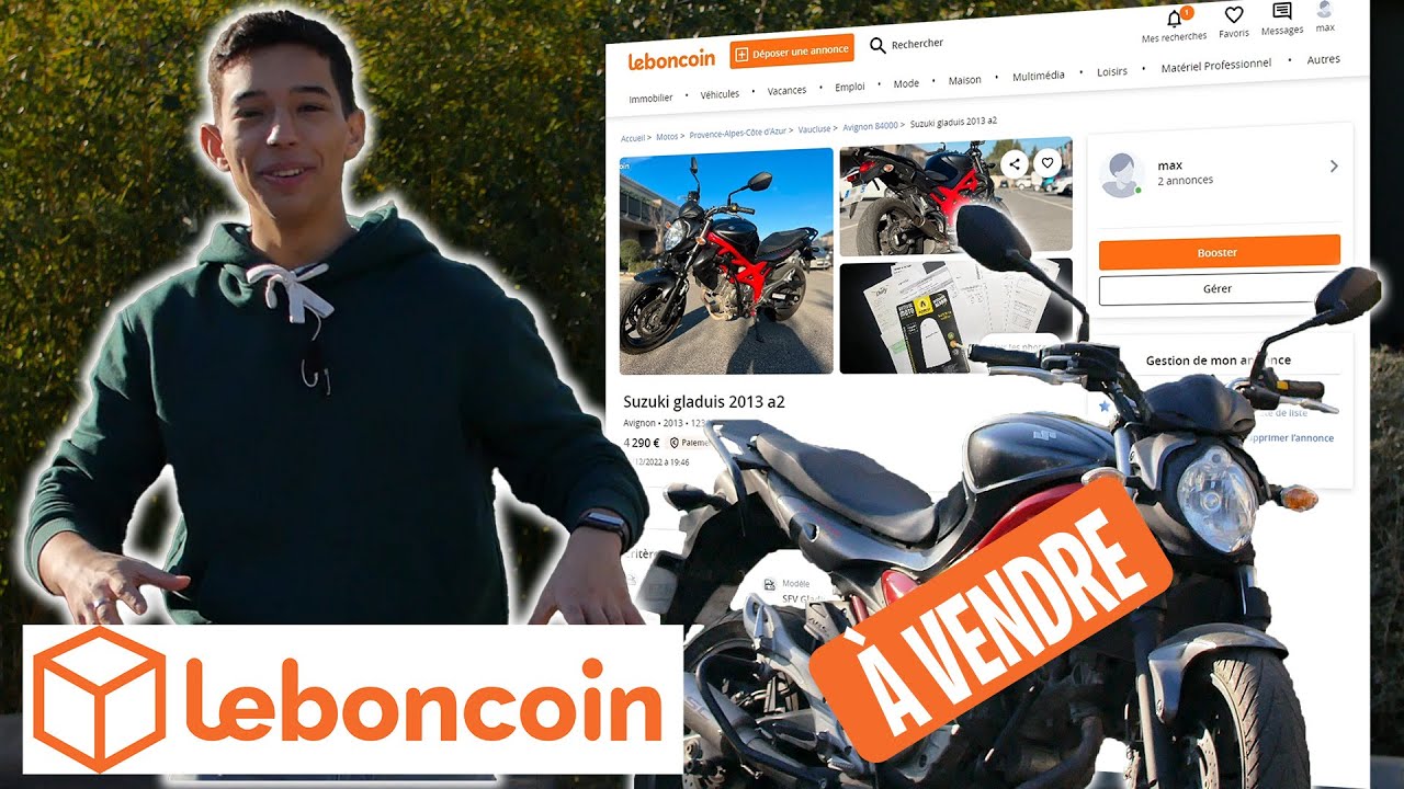 TUTO : COMMENT VENDRE SA MOTO SUR LEBONCOIN ?🤑