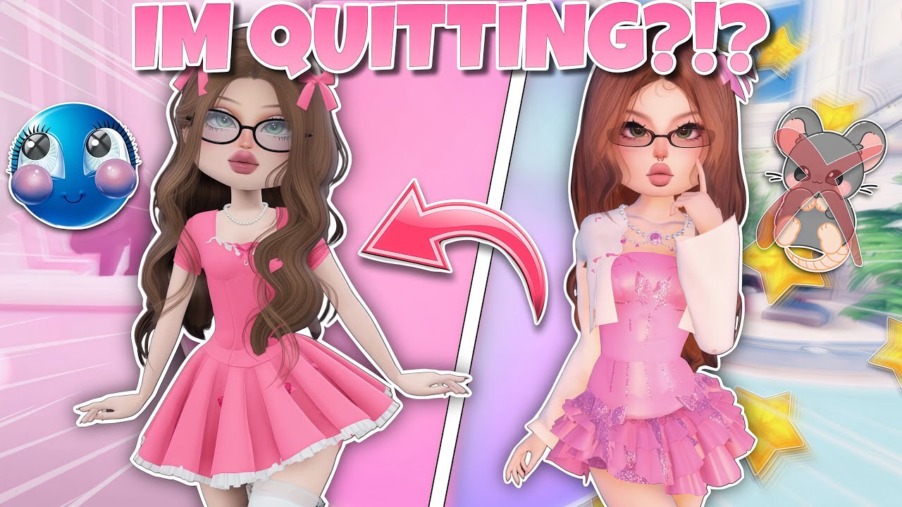 IM *QUITTING* DRESS TO IMPRESS?!? (Roblox)