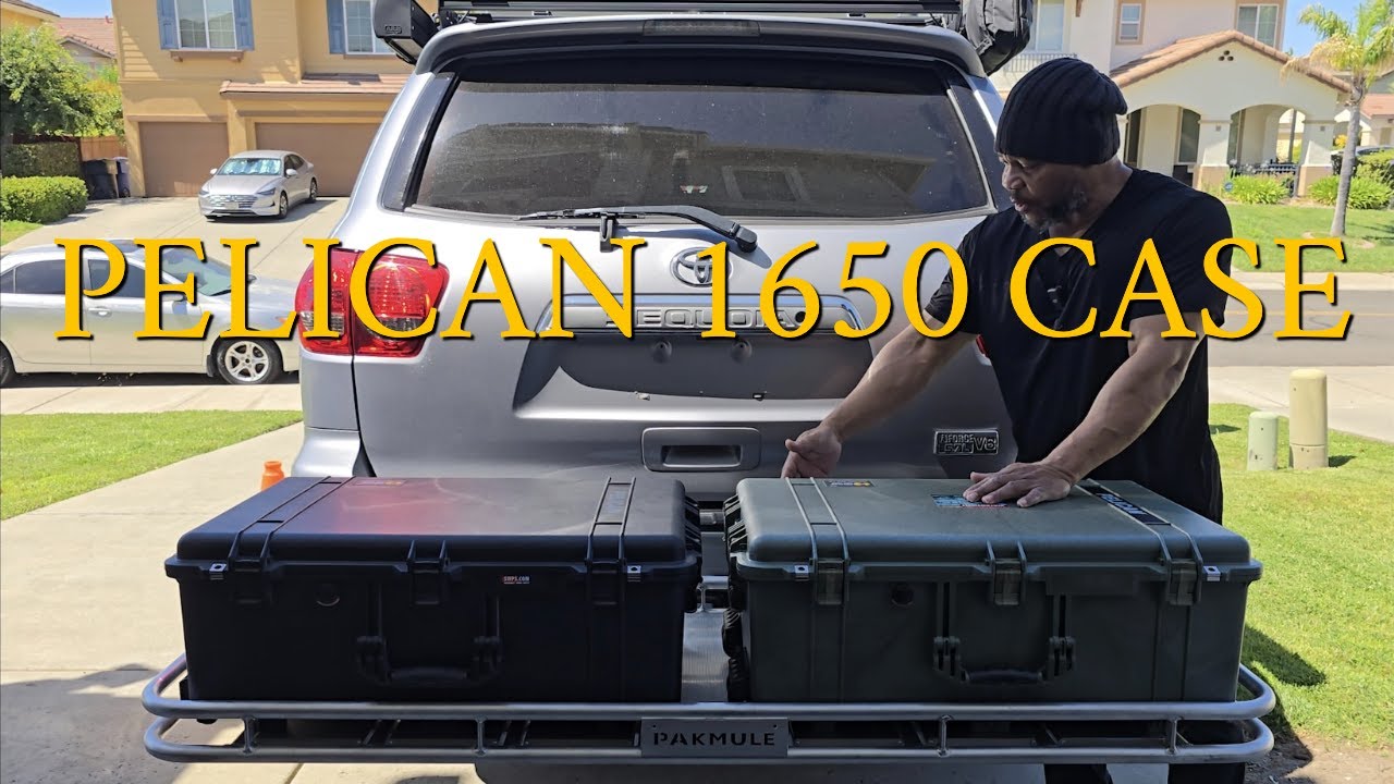 How I Use The Pelican 1650 For My  | JUST IN CASE SHTF SCENARIO
