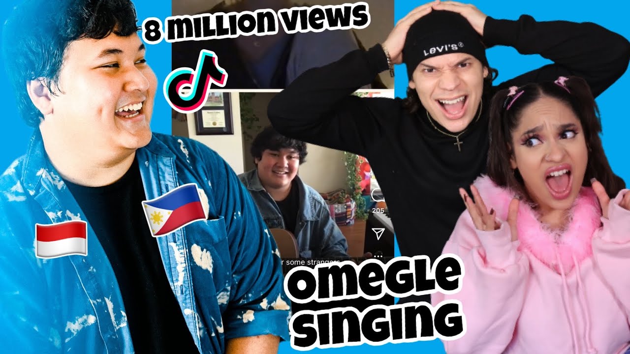 WHO TF is this GUY!? Waleska & Efra react to AMAZING Omegle Filipino/Indonesian Singer Francis Karel