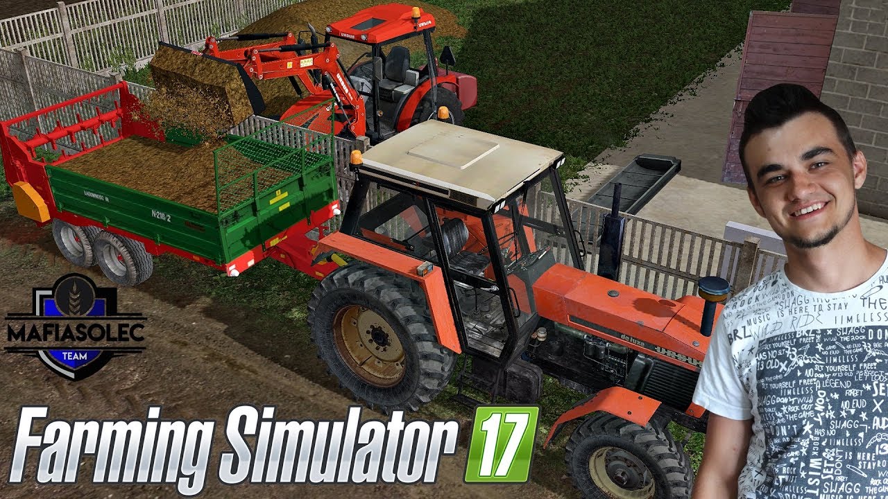 Nowy sezon, wywóz i rozrzucanie obornika㋡Farming Simulator 17 