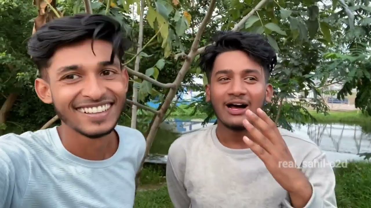 আমরা video করতে গিয়ে যা হয়..!!❤️ @real_sahil-c2d #trending #firstvlog #friends #youtubevideos