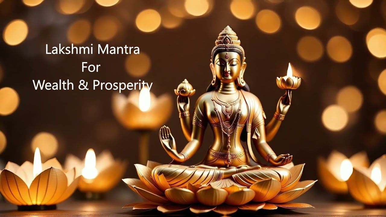 Unlocking Wealth and Joy with Powerful Lakshmi Mantra (Listen for 5-7 times DAILY) #mantra #success