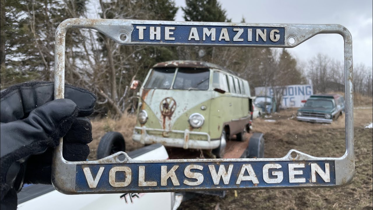 VW Bus Project! First clean In 50 years!