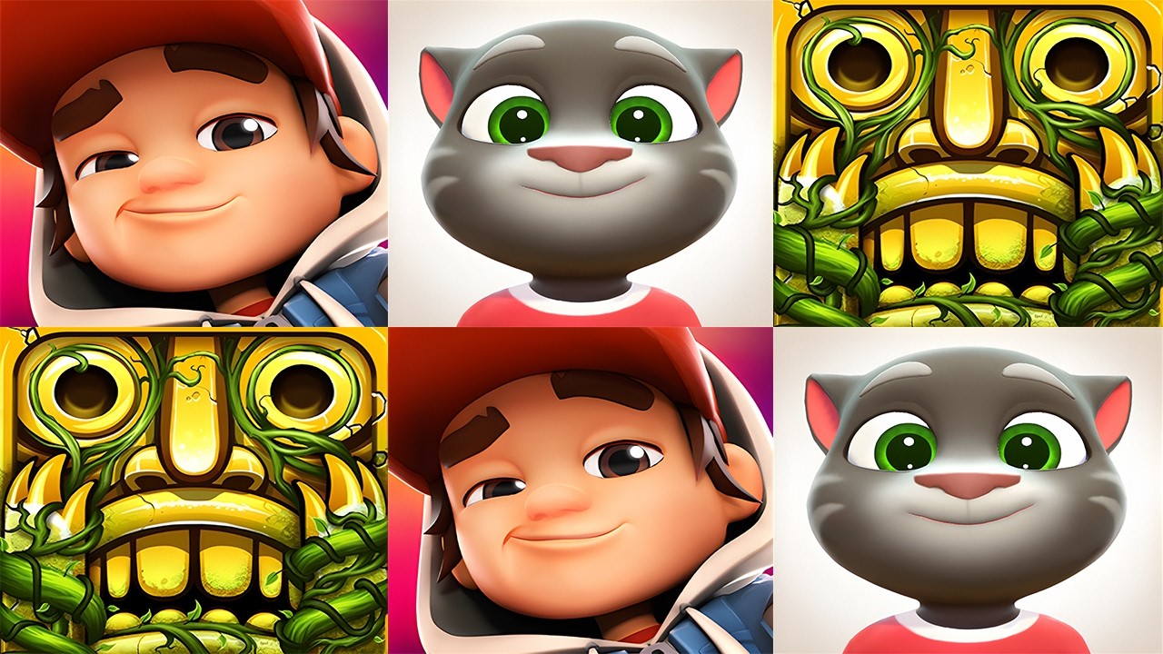 Temple Run 2 VS Subway Surfers City VS Talking Tom Cat _ New #2026 Update _ Android Gameplay