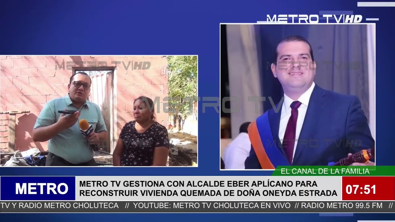 Ciudadana perdió su vivienda en incendio y alcalde de Choluteca Eber Aplicano le hará una nueva casa