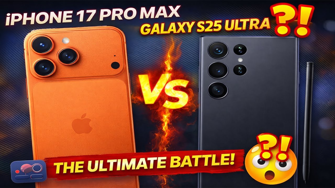 43 Reasons Why Samsung S25 Ultra Outshines the iPhone 17 Pro Max! 💥