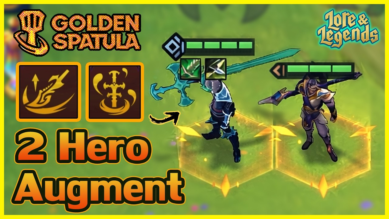 โอกาส 0.1% กับ Augment Hero 2ตัว ในเกมเดียว!! : Golden Spatula