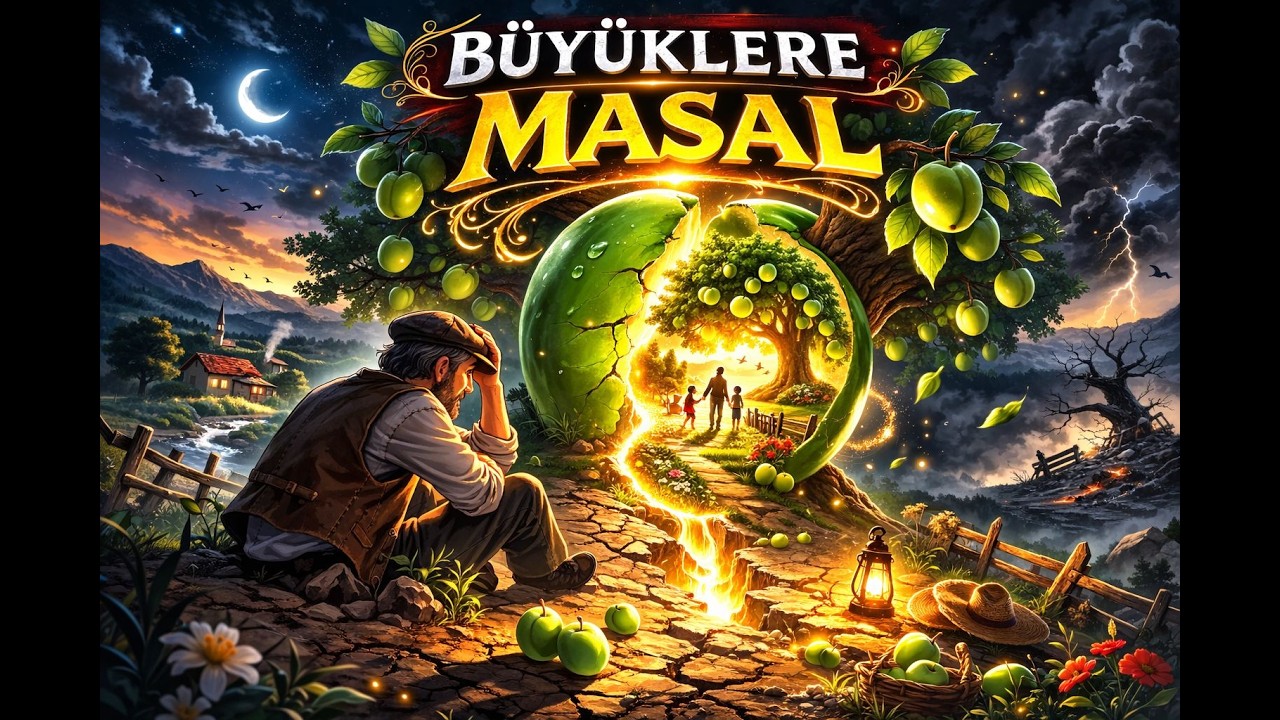 Aç Gözlü Çiftçi | Büyüklere Masal Türkçe | Sesli Kitap | Uyku Öncesi Masal Hikâyesi | Masal
