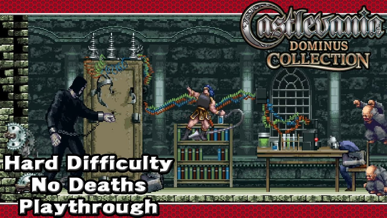 Haunted Castle Revisited ( Hard Mode Playthrough | 1CC | No Deaths | Castlevania Dominus Collection)