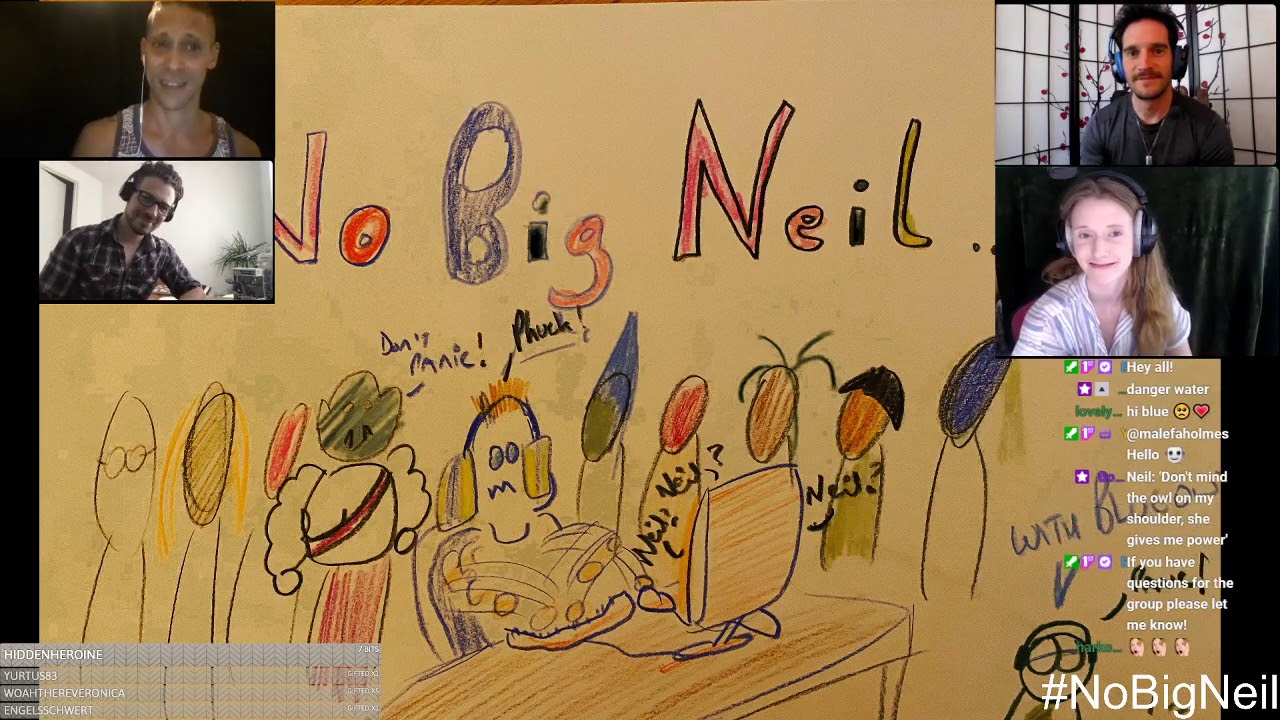 Round 8 #NoBigNeil vs Nicole Tompkins, Jeff Schine and Nick Apostolides in LEFT 4 DEAD 2