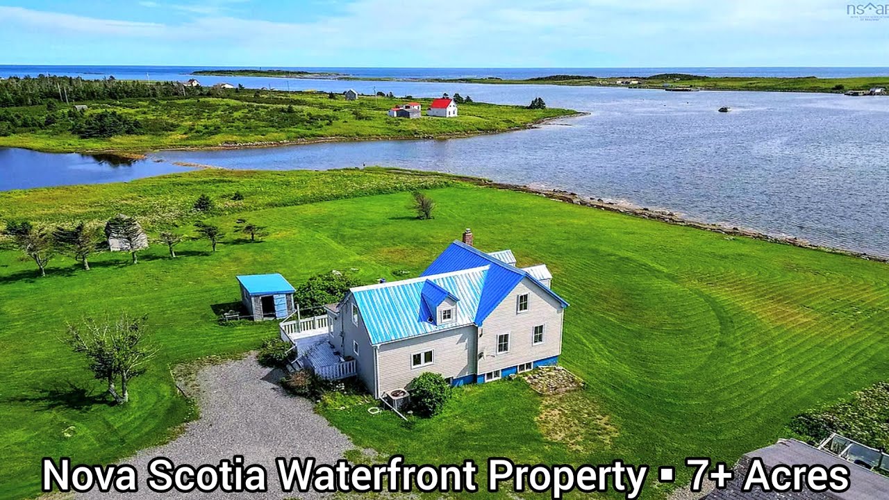 Nova Scotia Waterfront Homes For Sale | 7+ Acres | Nova Scotia Real Estate | Oceanfront Real Estate