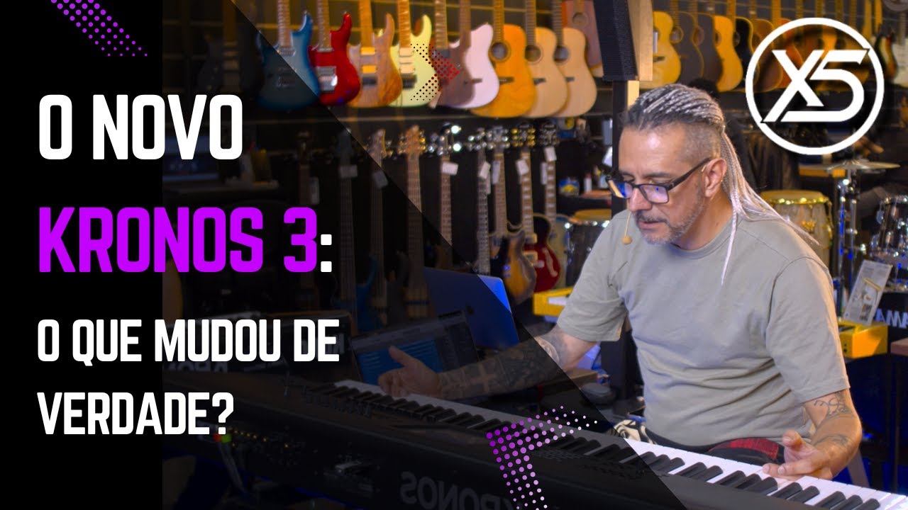 Korg Kronos 3: Vale o Upgrade? Análise de Jean Carlos (Oficina G3) com Itamir Barros e Johnny Russio