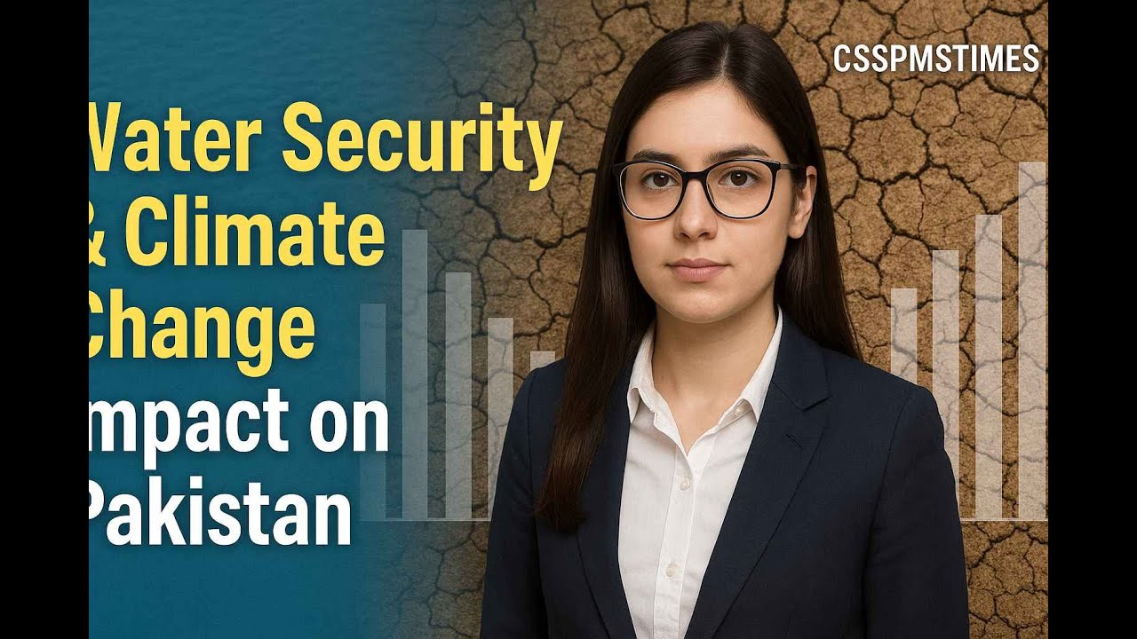 Water Security and Climate Change Impact on Pakistan | CSSPMS TIMES