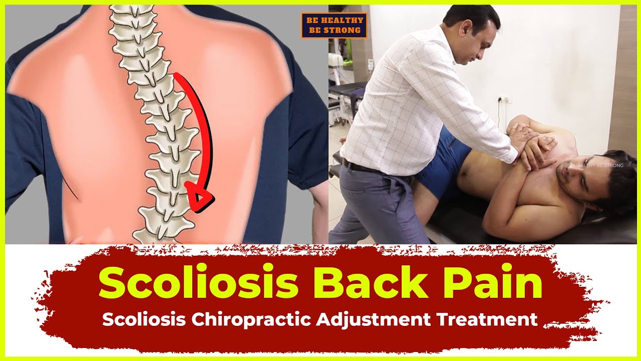 रीढ़ की हड्डी में टेढ़ापन (Scoliosis) |  Chiropractic Adjustment | #Back Pain #Chiropractic Adjustment