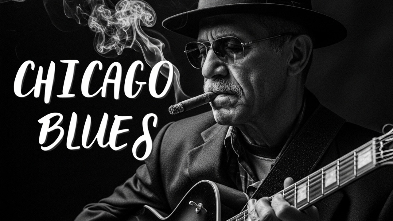 Blue Suit Blues – Chicago Blues & Jazz Midnight Relax Flow